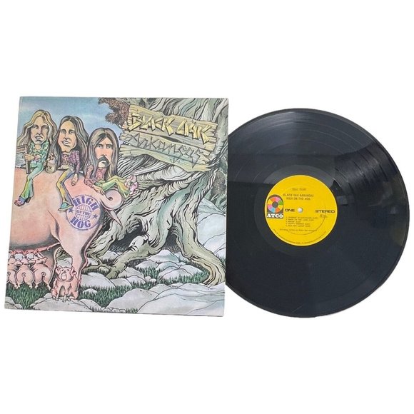 1973 Black Oak Arkansas High On The Hog Vinyl LP Record Album ATCO SD 7035 - Picture 1 of 7